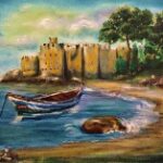 Yağlı Boya Tablo Bodrum Kalesi